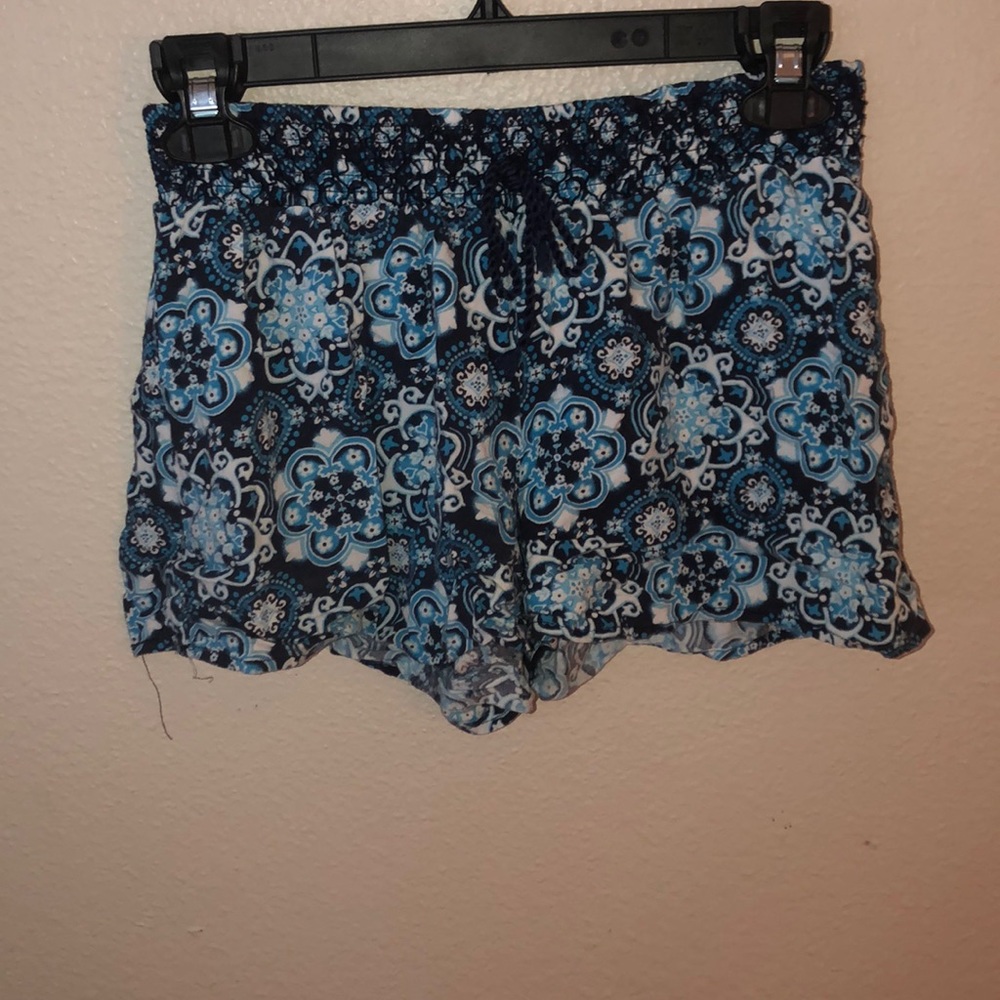 Justice blue shorts